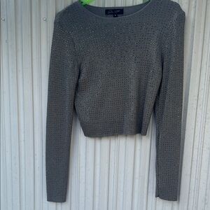 Elegant Gray Sweater